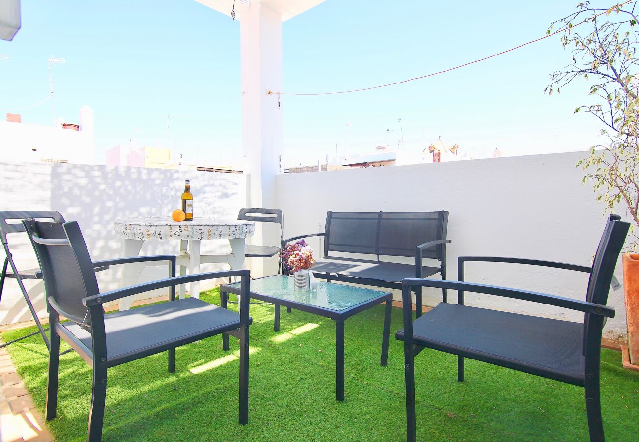 Apartamento en Cádiz - Atico de las MARINAS free parking by Cadiz4Rentals