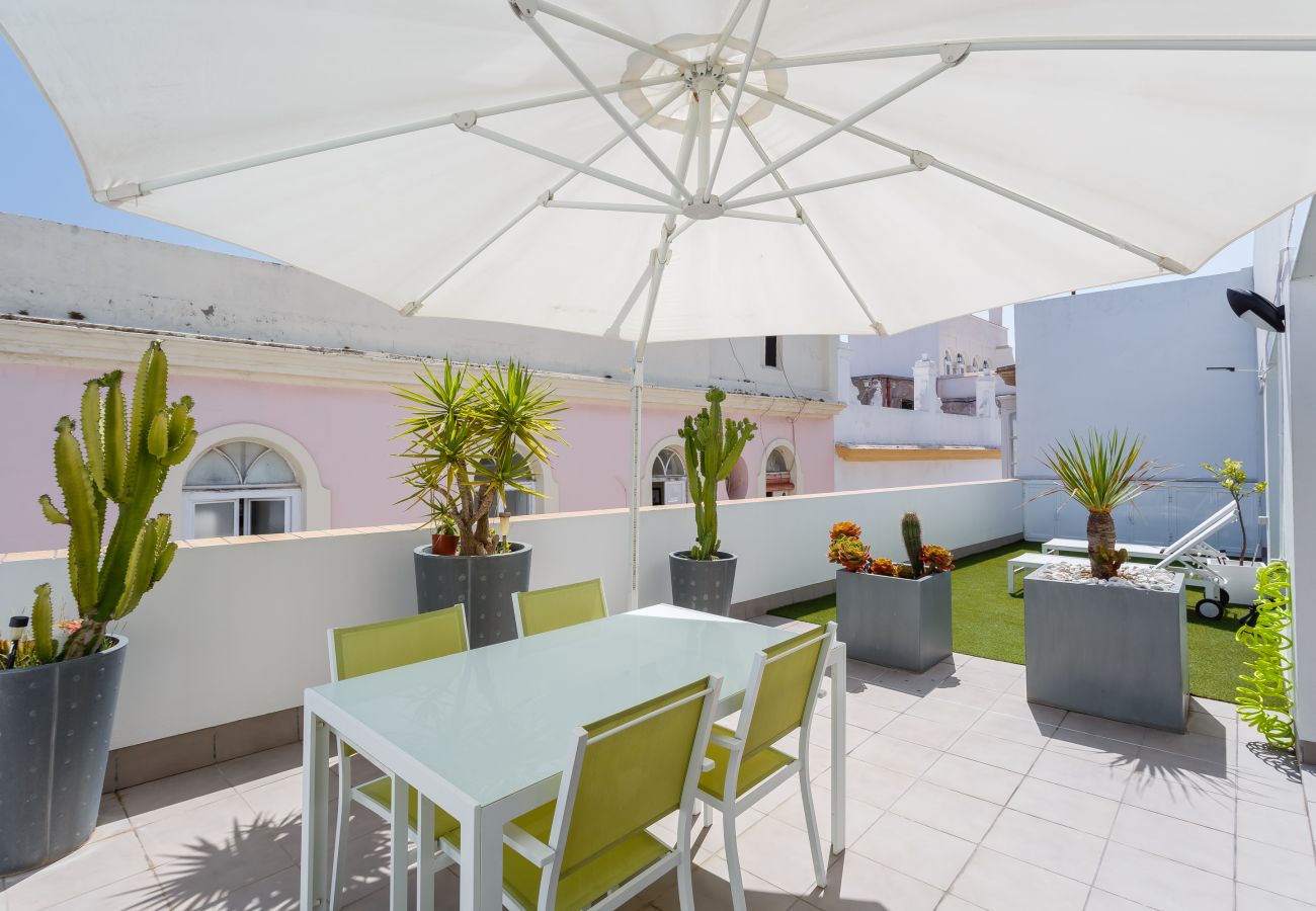 Apartamento en Cádiz - Atico del MARQUES free parking by Cadiz4Rentals