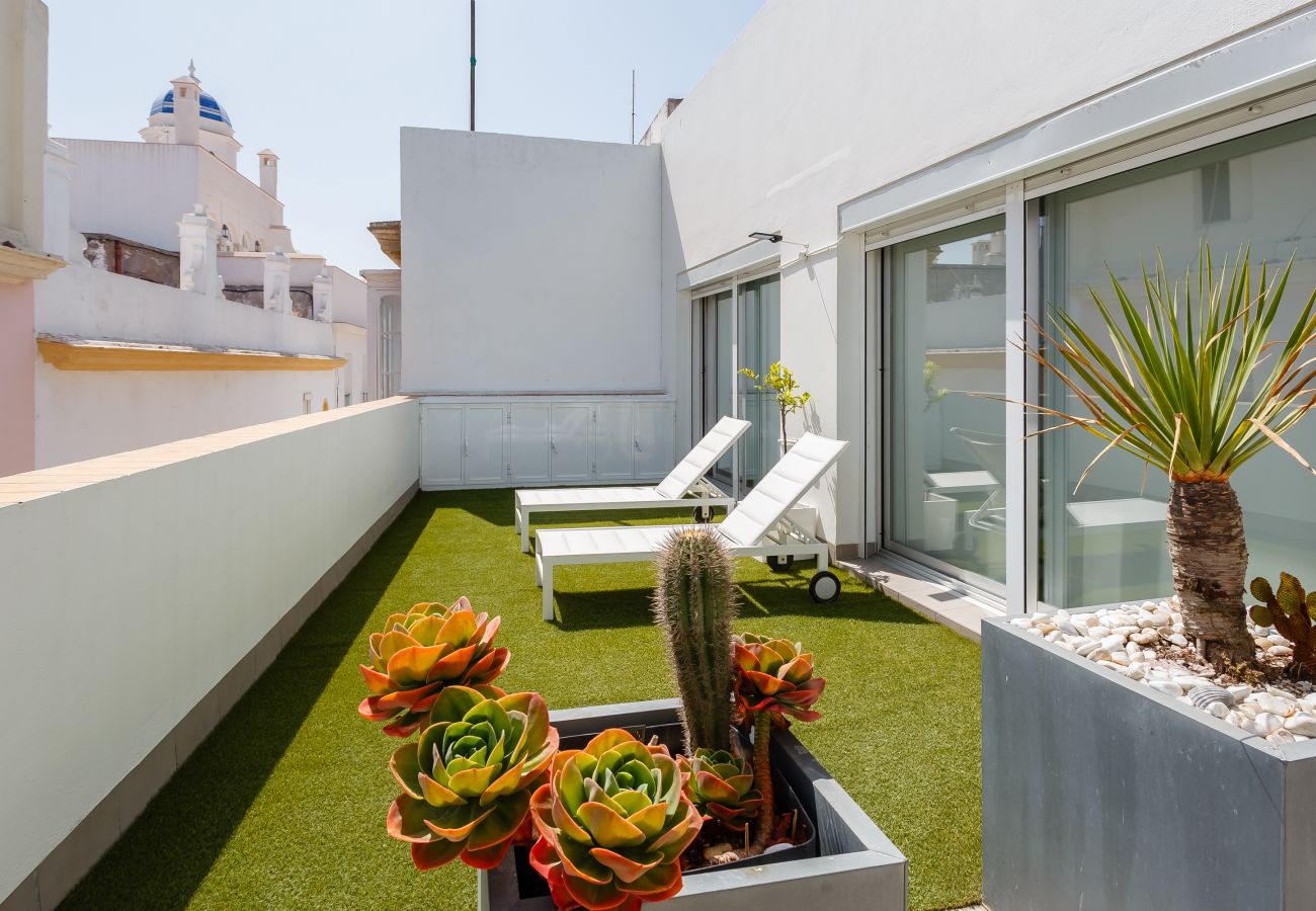 Apartamento en Cádiz - Atico del MARQUES free parking by Cadiz4Rentals