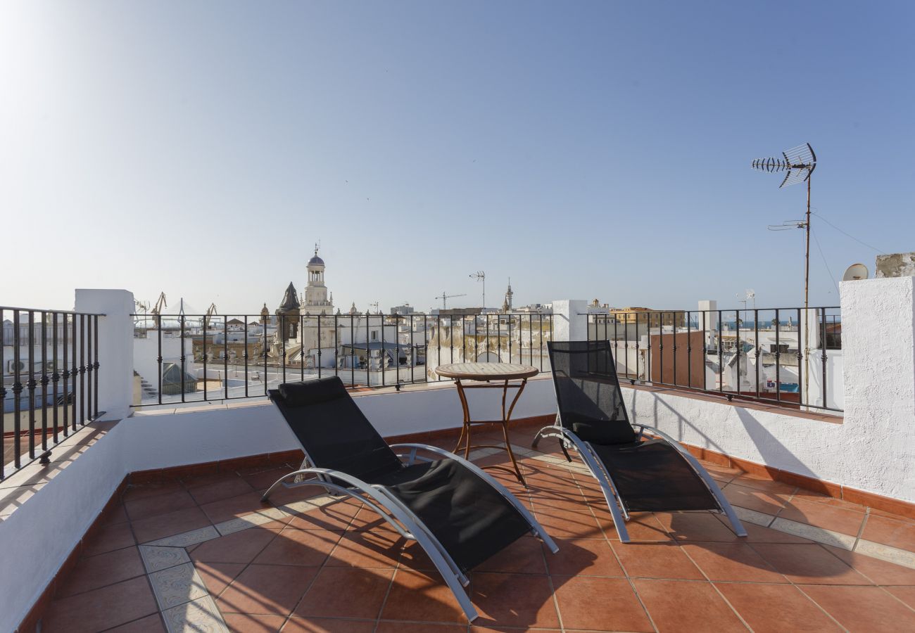 Apartamento en Cádiz - Atico de los INGLESES by Cadiz4Rentals