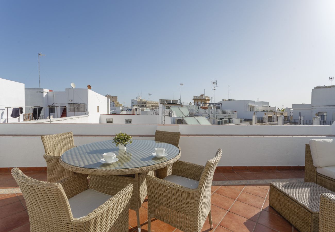 Apartamento en Cádiz - Atico de los INGLESES by Cadiz4Rentals