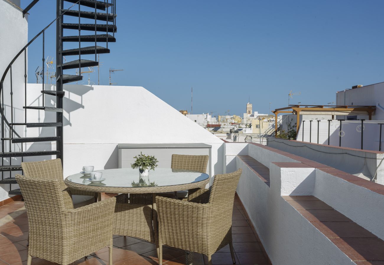 Apartamento en Cádiz - Atico de los INGLESES by Cadiz4Rentals