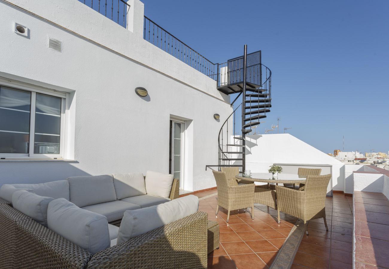 Apartamento en Cádiz - Atico de los INGLESES by Cadiz4Rentals