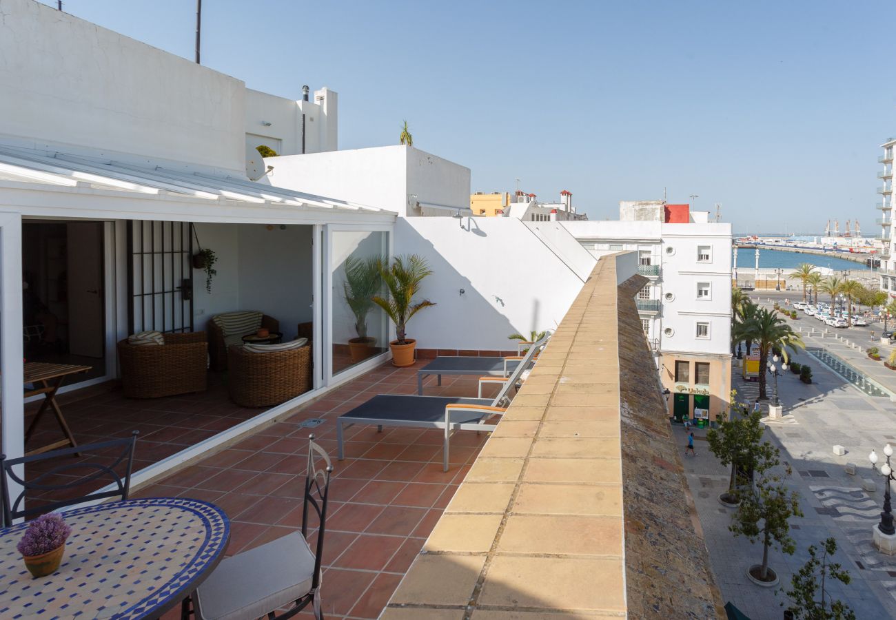 Apartamento en Cádiz - Atico Solarium CITY Hall by Cadiz4Rentals