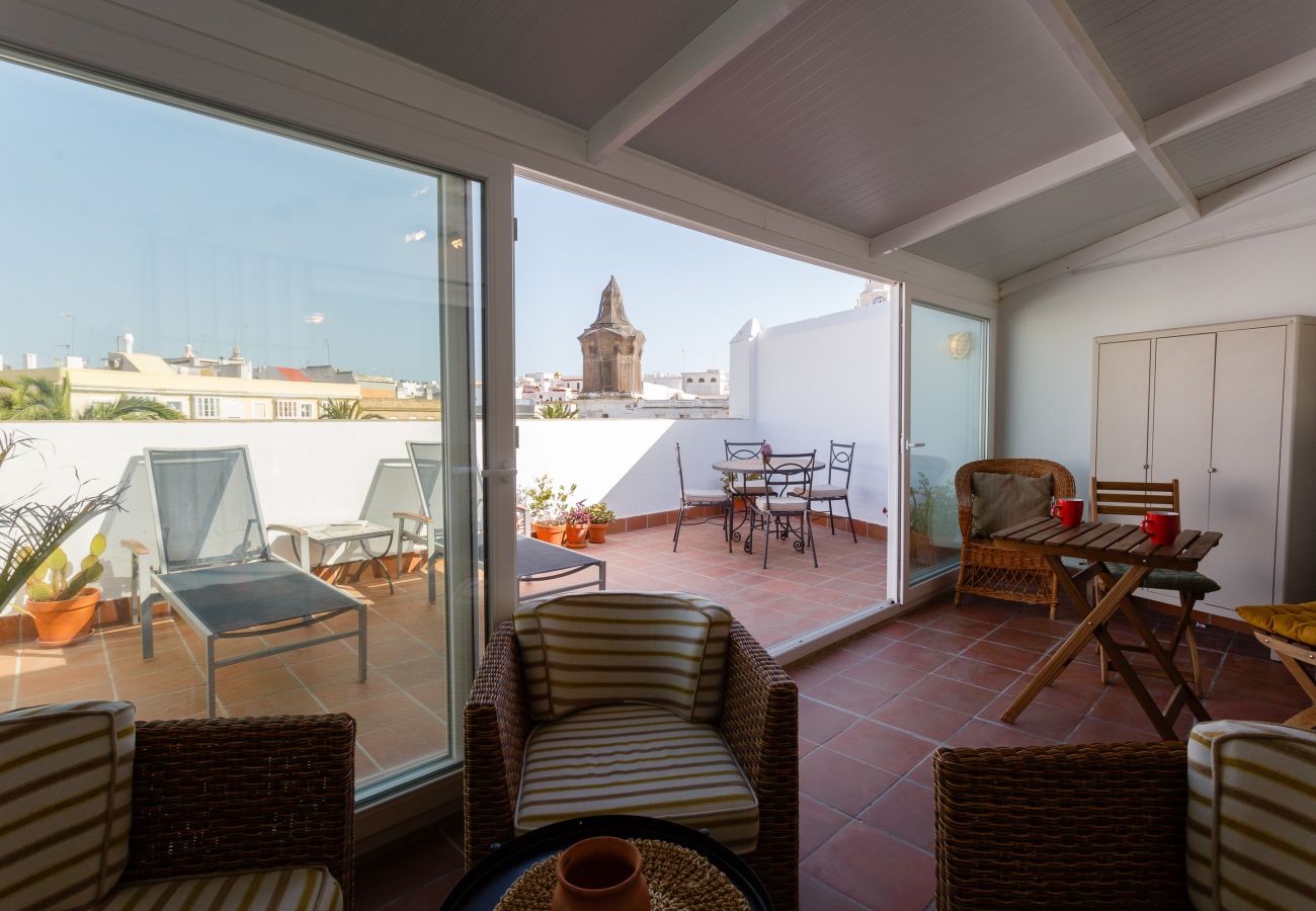 Apartamento en Cádiz - Atico Solarium CITY Hall by Cadiz4Rentals