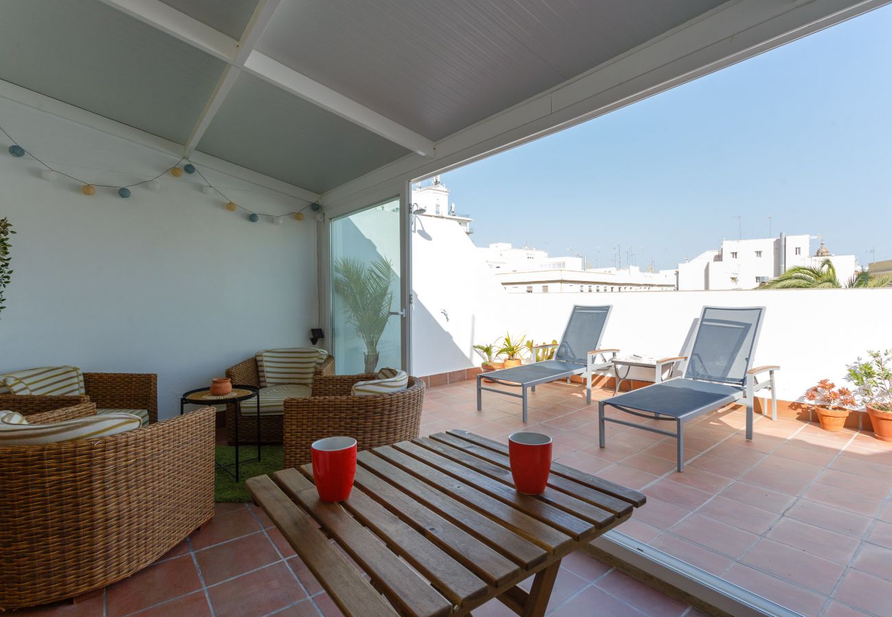 Apartamento en Cádiz - Atico Solarium CITY Hall by Cadiz4Rentals