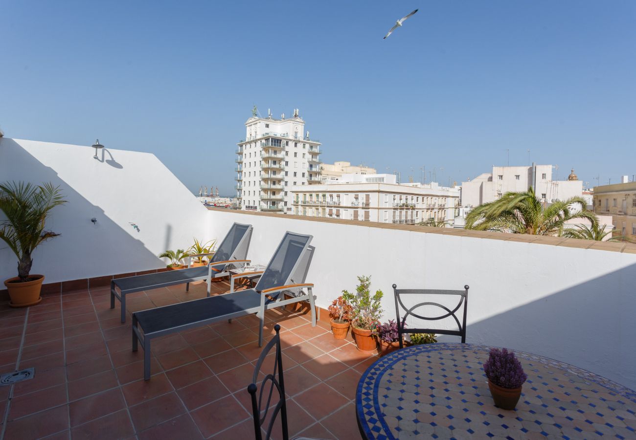 Apartamento en Cádiz - Atico Solarium CITY Hall by Cadiz4Rentals