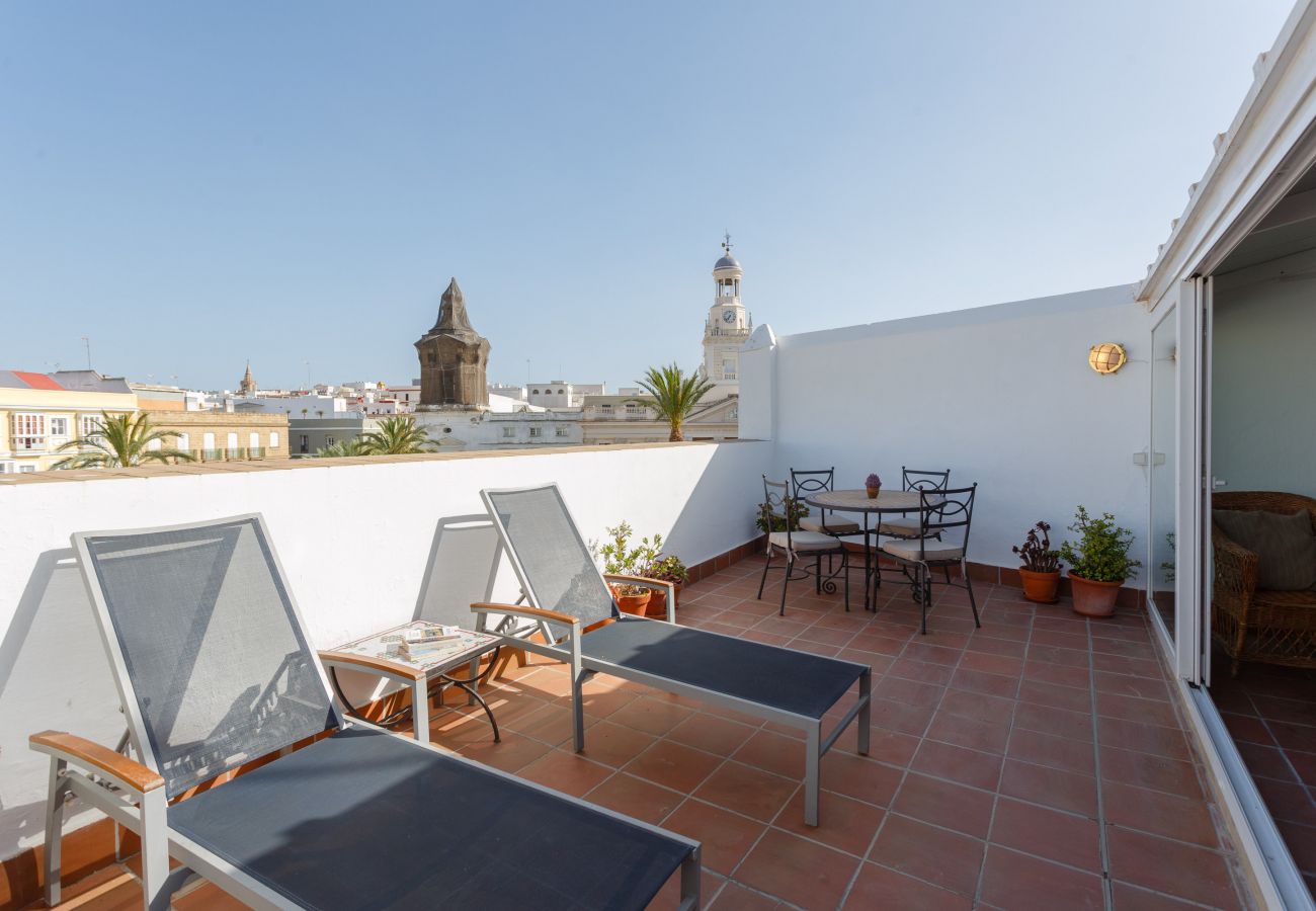 Apartamento en Cádiz - Atico Solarium CITY Hall by Cadiz4Rentals