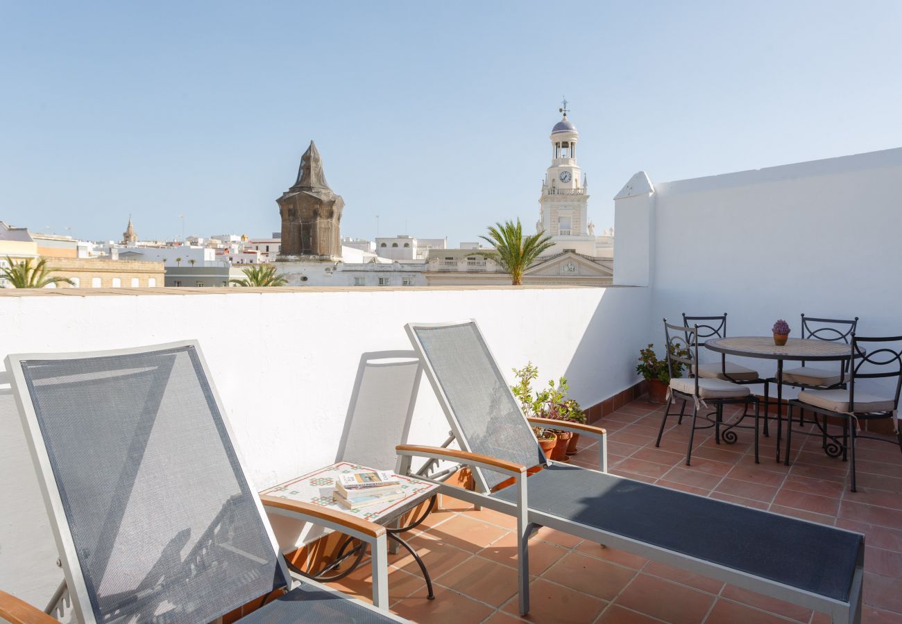 Apartamento en Cádiz - Atico Solarium CITY Hall by Cadiz4Rentals