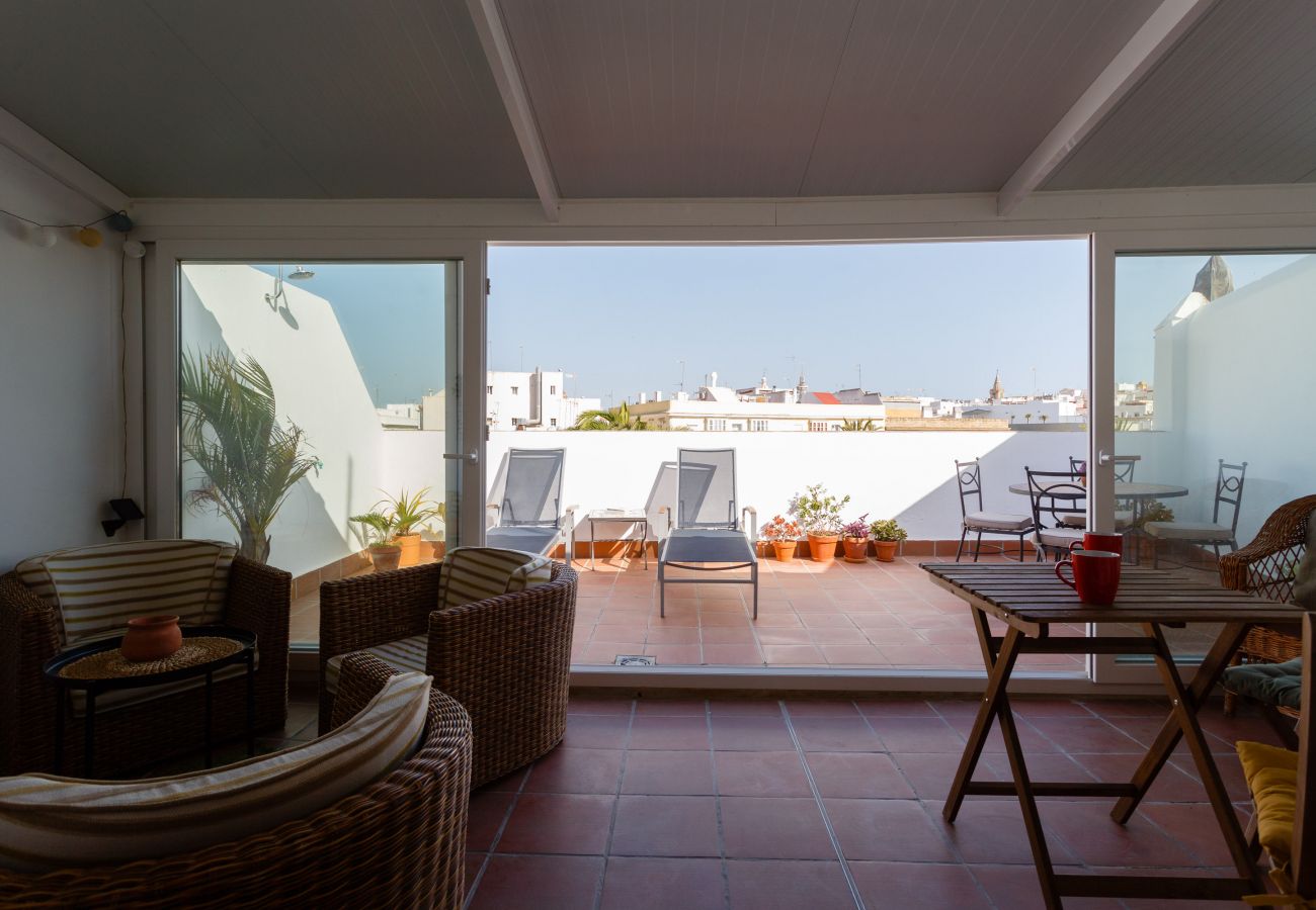 Apartamento en Cádiz - Atico Solarium CITY Hall by Cadiz4Rentals