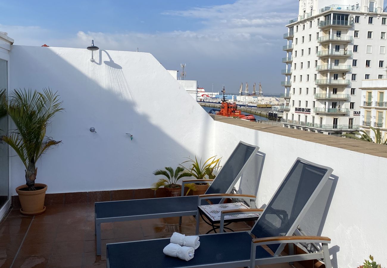 Apartamento en Cádiz - Atico Solarium CITY Hall by Cadiz4Rentals