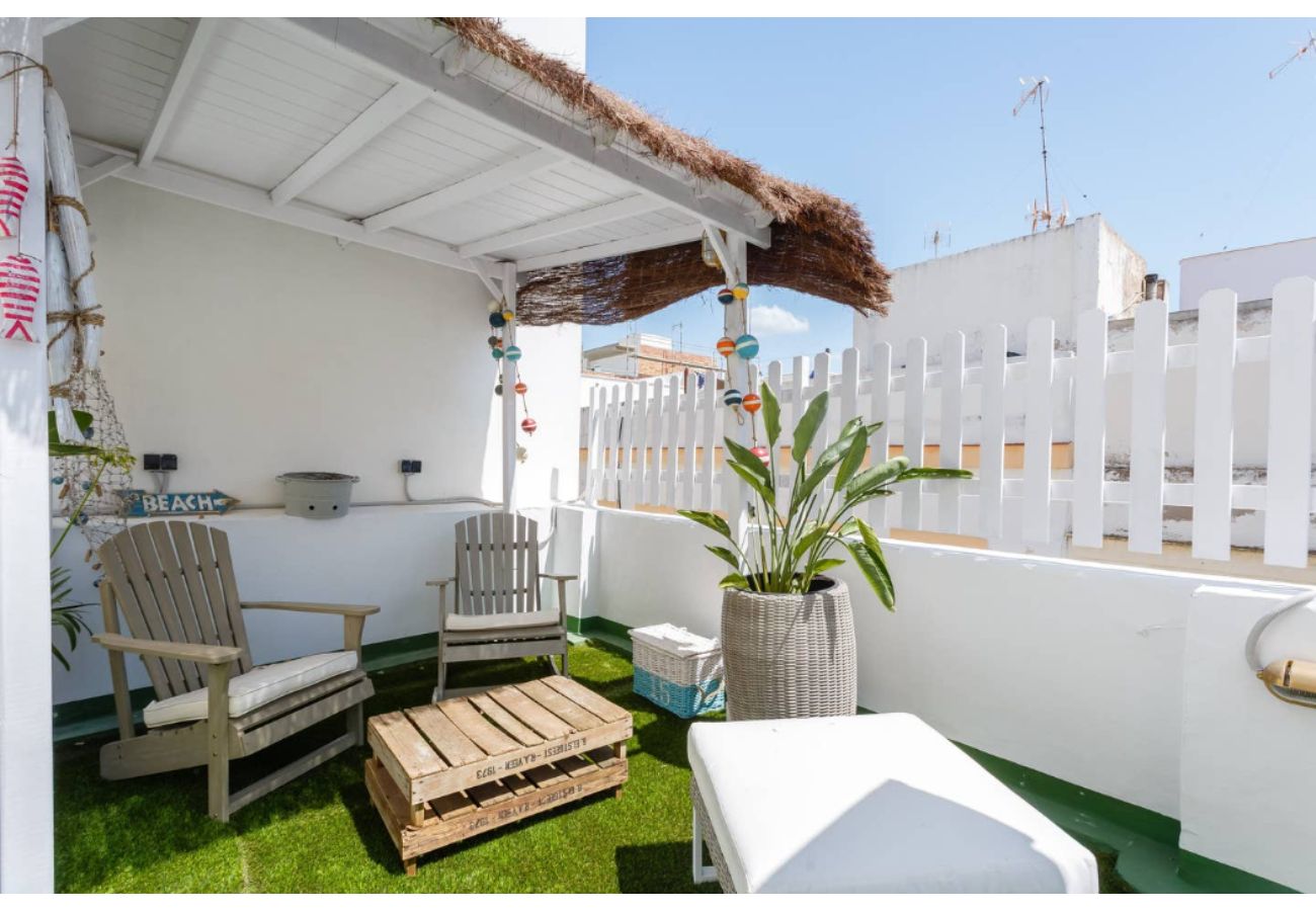 Apartamento en Cádiz - TERRAZA Caleta Beach Home by Cadiz4Rentals