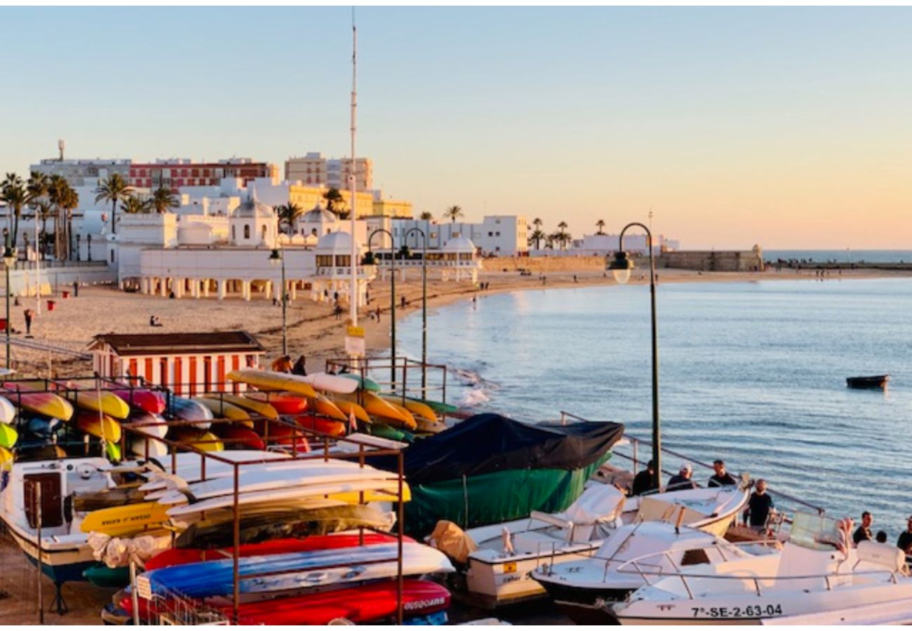 Apartamento en Cádiz - TERRAZA Caleta Beach Home by Cadiz4Rentals