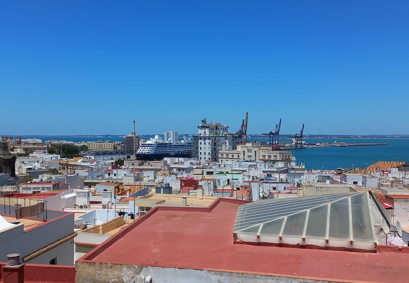 Apartamento en Cádiz - Atico del Buen CANTAOR by Cadiz4Rentals