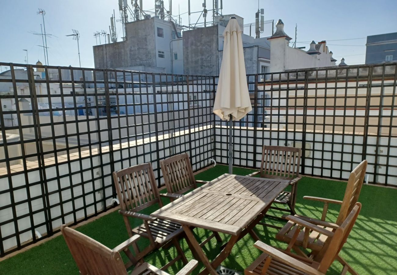 Apartament en Cádiz - Atico del ROMANTICO Gaditano by Cadiz4Rentals