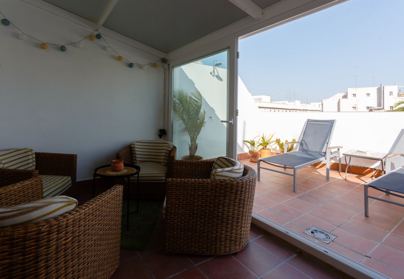 Apartament en Cádiz - Atico Solarium CITY Hall by Cadiz4Rentals