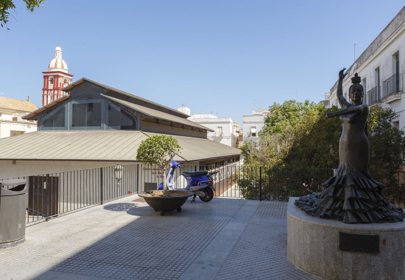 Estudi en Cádiz - BRUJULA 3A Attic with terrace by Cadiz4Rentals