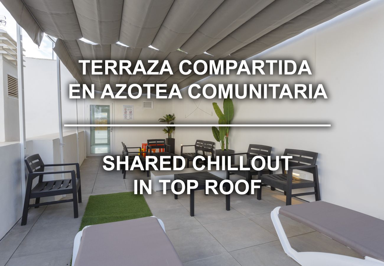 Apartament en Cádiz - Duplex La VIDA Breve by Cadiz4Rentals