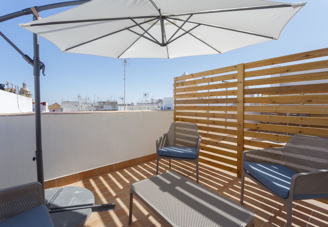 Studio in Cádiz - BRUJULA 3A Attic with terrace by Cadiz4Rentals